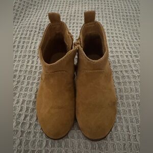 Tan Suede Ankle Boots